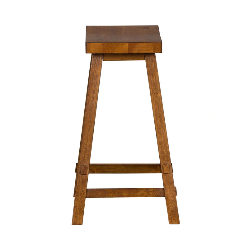 Creations 24 Inch Sawhorse Counter Stool - Tobacco (RTA) image