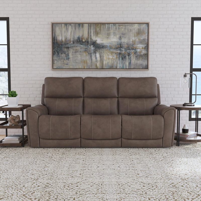 Carter Latitudes Power Reclining Sofa with Console & Power Headrests & Lumbar - 5000004704