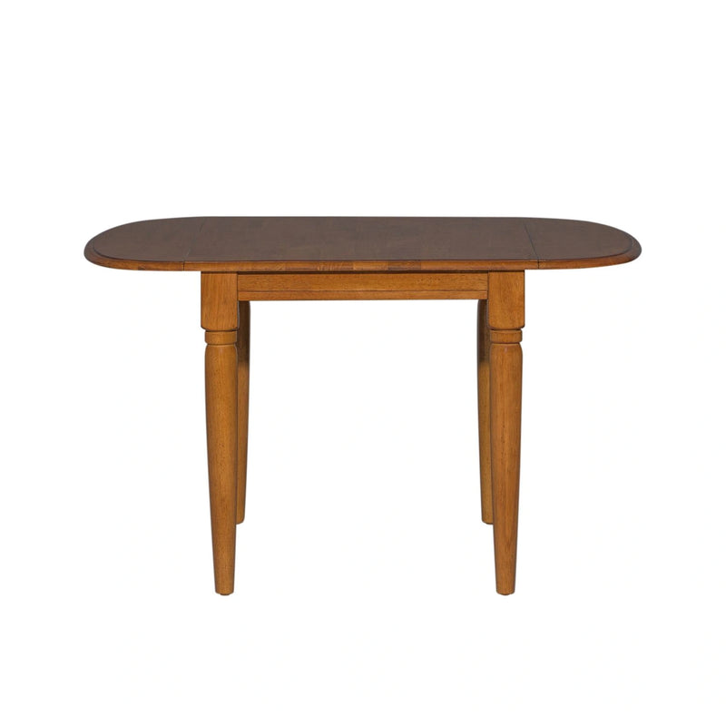 Creations II Drop Leaf Table in Tobacco Finish image