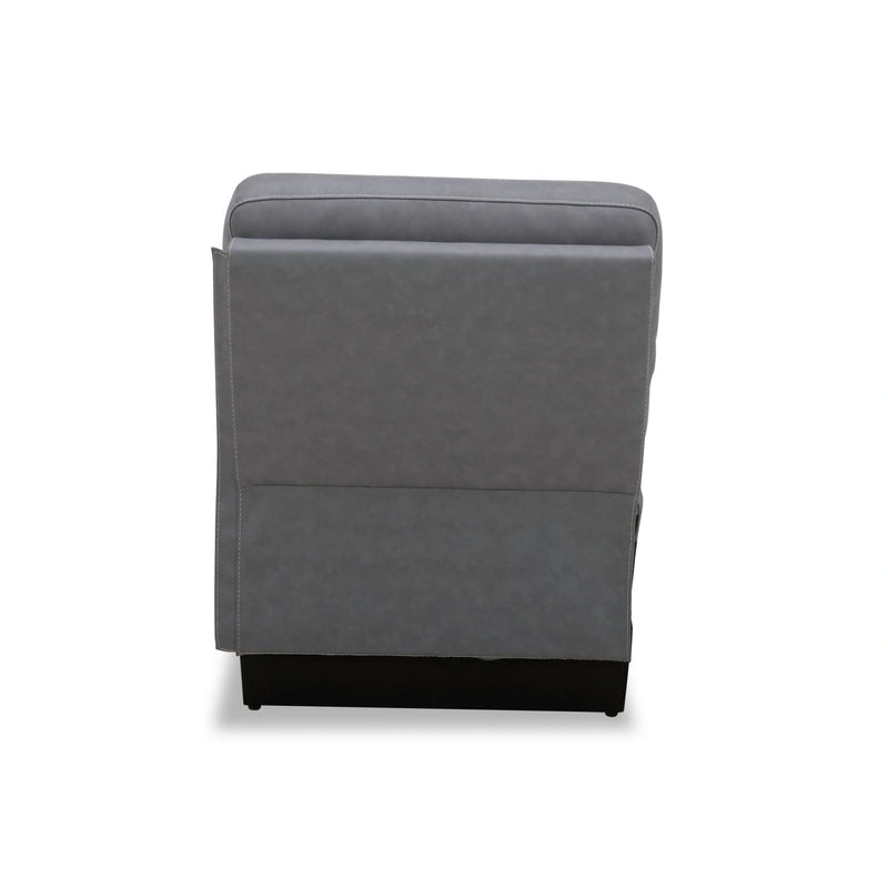 Cooper Armless Chair - Blue Gray image