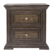 Big Valley 2 Drawer Night Stand w/ Charging Station image