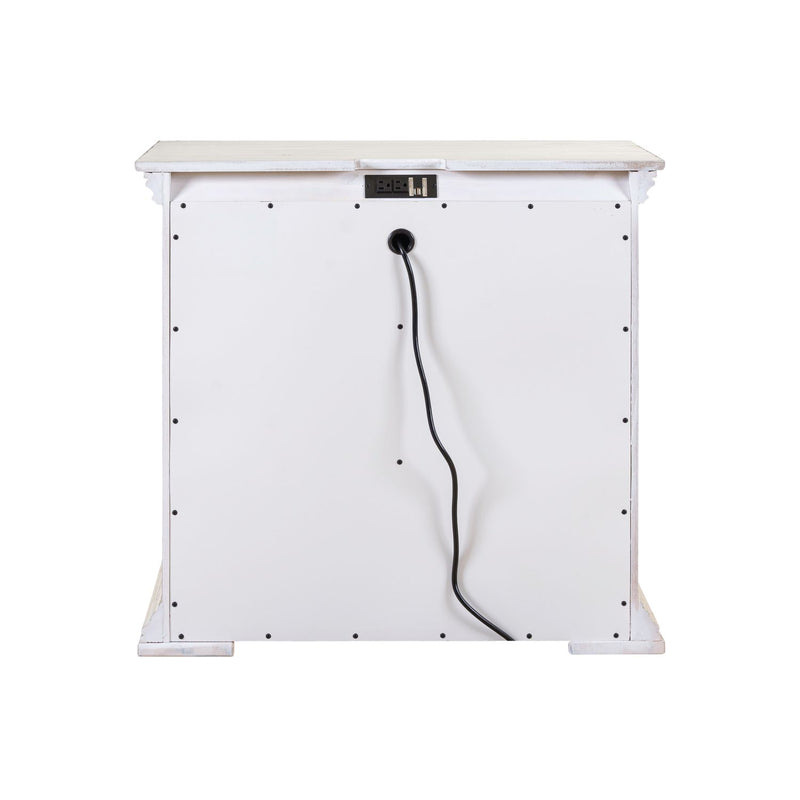 Big Valley Bedside Chest w/ Charging Station
