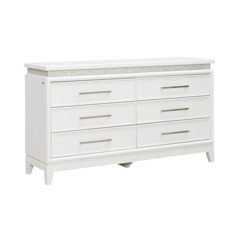 Reflections 6 Drawer Dresser w/ Lights image