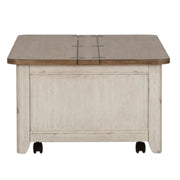 Farmhouse Reimagined Storage Trunk in Antique White image
