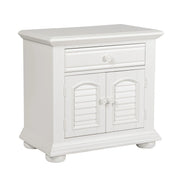 Summer House 1 Drawer Nightstand in Oyster White image