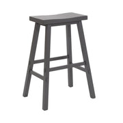 Creations 24 Inch Sawhorse Counter Stool- Gray image