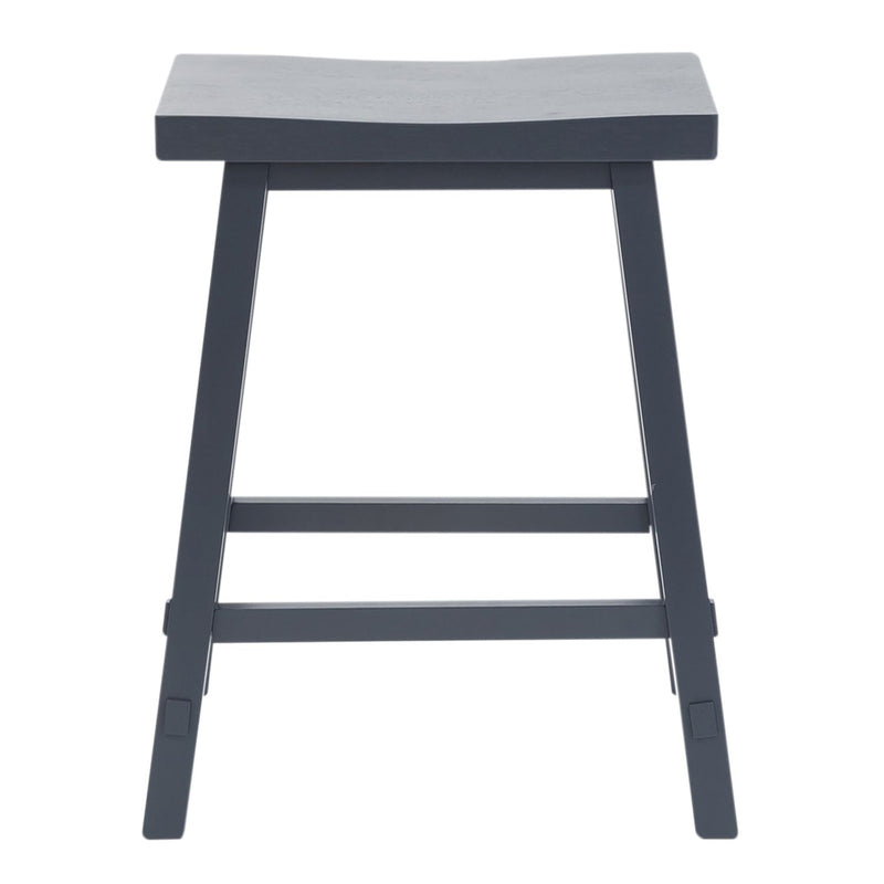 Creations 24 Inch Sawhorse Counter Stool- Navy image
