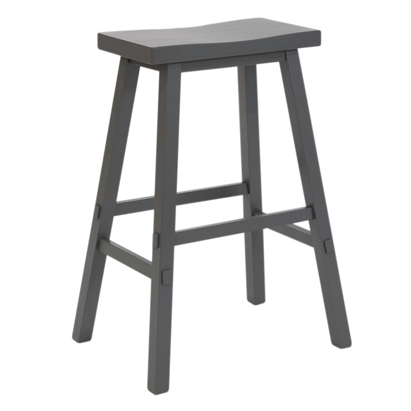 Creations 30 Inch Sawhorse Stool- Gray image