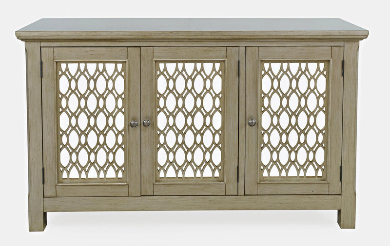 Isabella 54 inch Mirrored Accent Cabinet