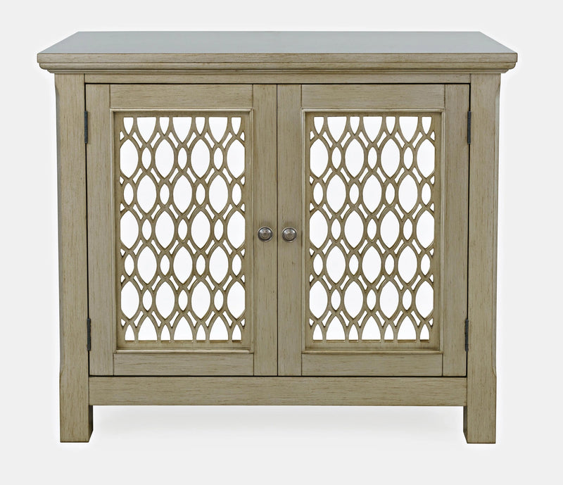 Isabella 38 inch Mirrored Accent Cabinet