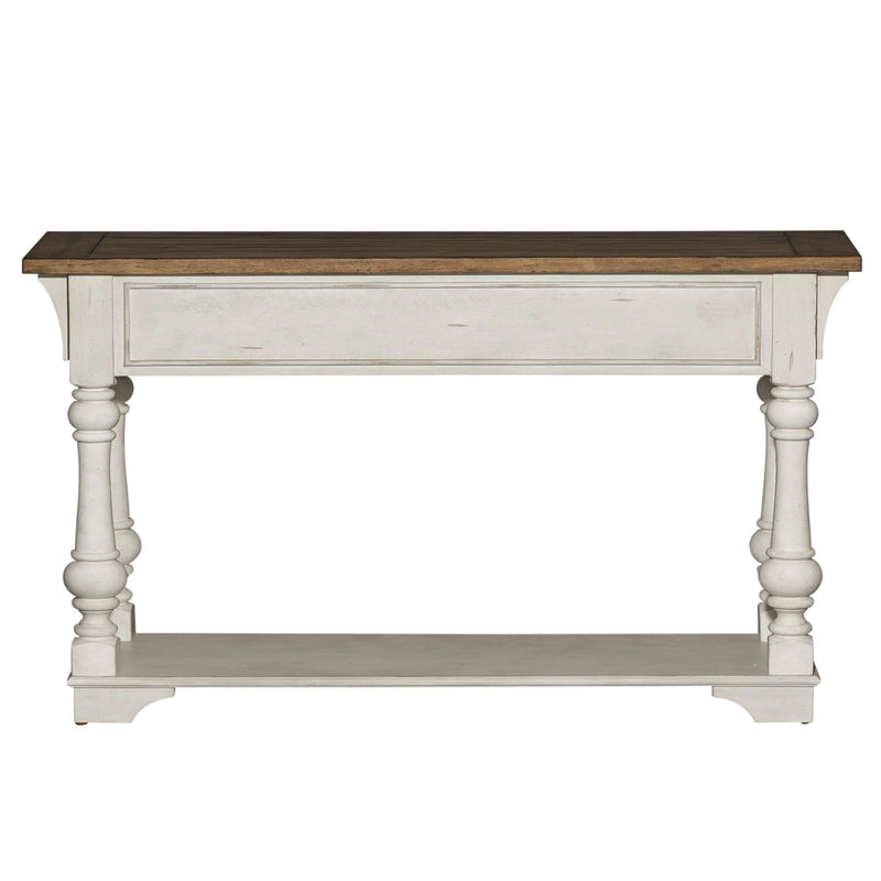 Morgan Creek Sofa Table in Antique White image