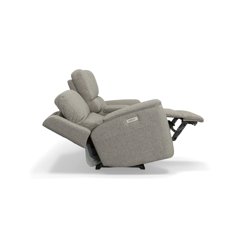 Henry Latitudes Power Reclining Loveseat with Console & Power Headrests & Lumbar - 5000006739