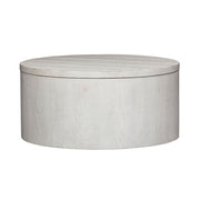 Modern Farmhouse Drum Cocktail Table image