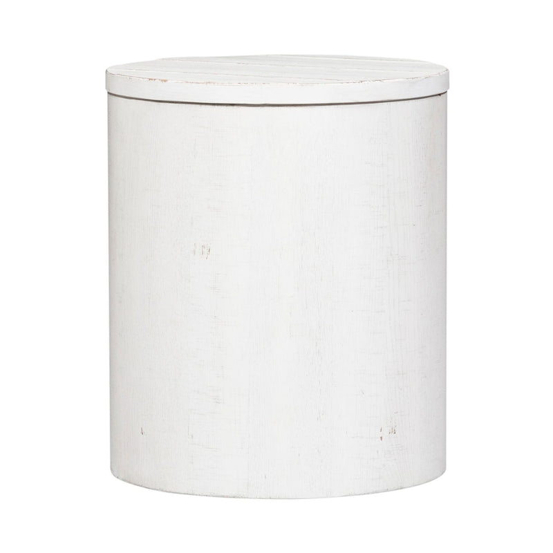 Modern Farmhouse Drum End Table image