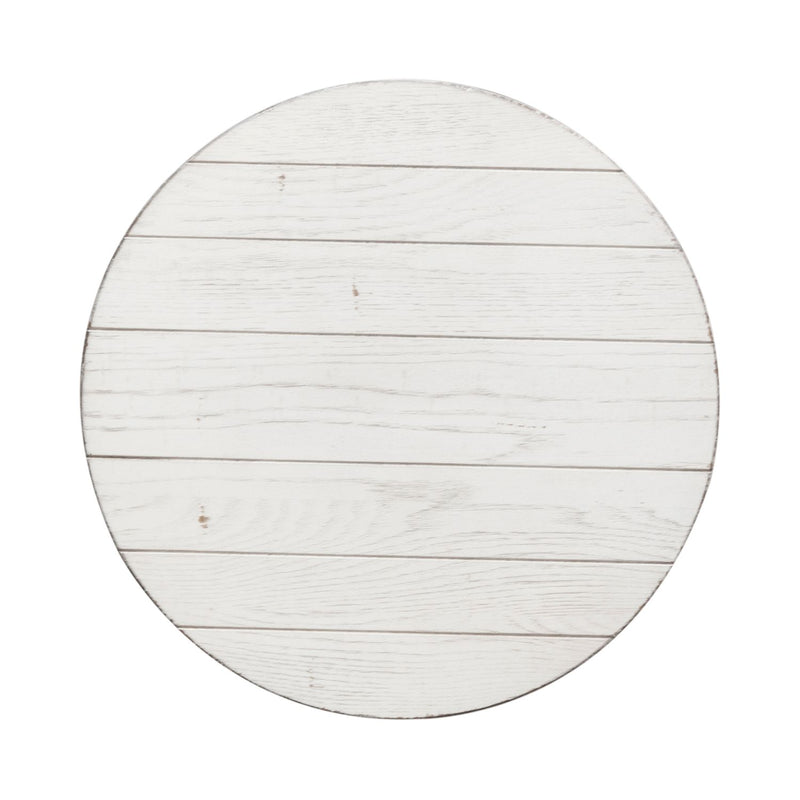 Modern Farmhouse Splay Leg Round End Table