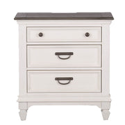 Allyson Park King California Panel Bed, Dresser & Mirror, Night Stand image