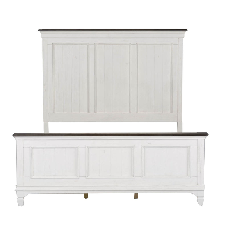 Allyson Park King Panel Bed, Dresser & Mirror