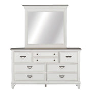 Allyson Park Panel Bed, Dresser & Mirror, Chest, Night Stand image