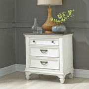 Allyson Park Panel Bed, Dresser & Mirror, Night Stand image