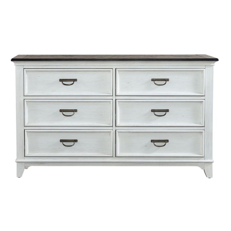 Allyson Park Drawer Dresser in White