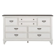 Allyson Park Drawer Dresser in Wirebrushed White image