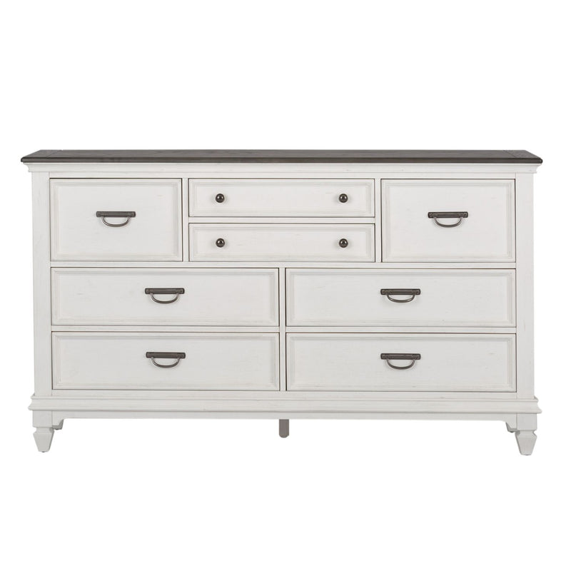 Allyson Park Drawer Dresser in Wirebrushed White image