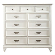 Allyson Park 11 Drawer Chesser in Wirebrushed White image