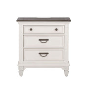 Allyson Park Nightstand in Wirebrushed White image