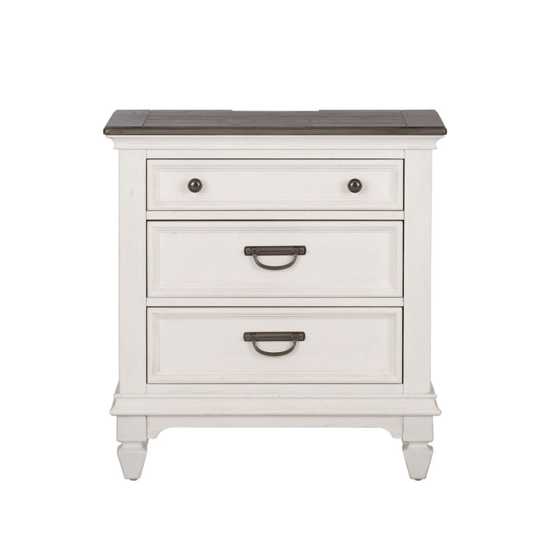 Allyson Park Nightstand in Wirebrushed White image