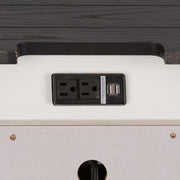 Allyson Park Nightstand in Wirebrushed White image