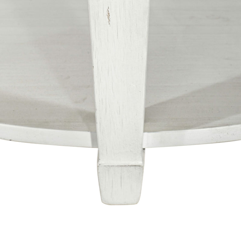 Allyson Park Round Cocktail Table in White