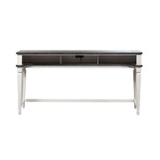 Allyson Park Console Bar Table in Wirebrushed White image
