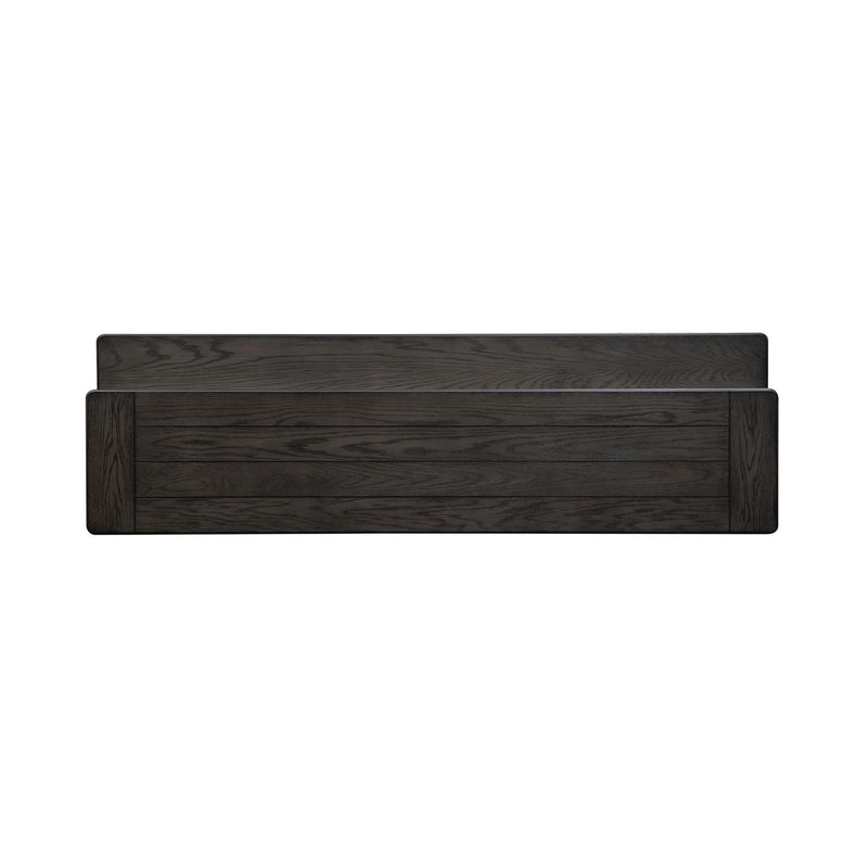 Allyson Park Console Bar Table in Wirebrushed White