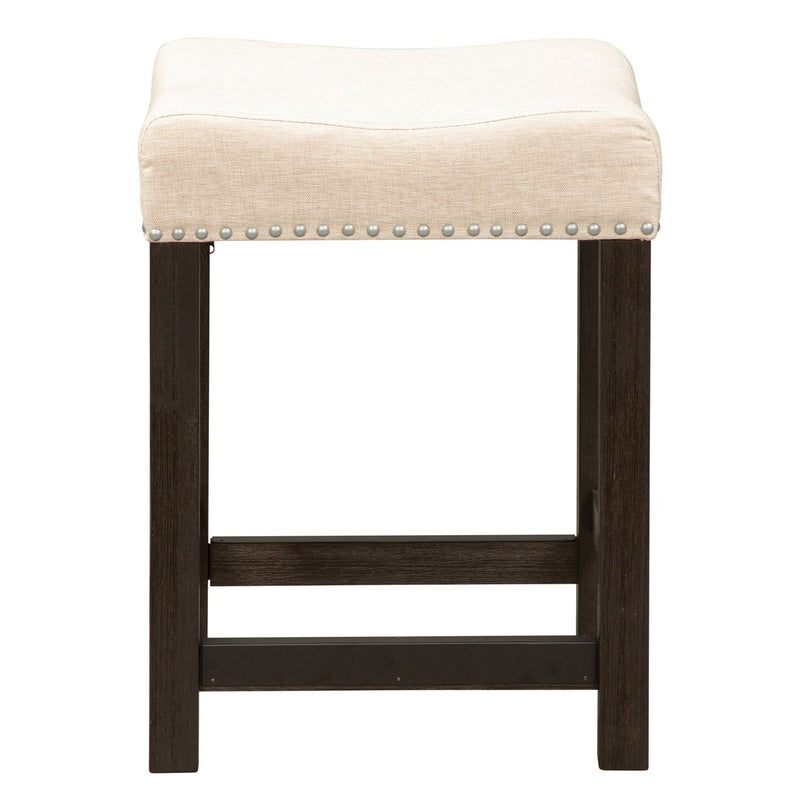 Heatherbrook Uph Barstool in Charcoal and Ash