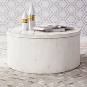 Modern Farmhouse Drum Cocktail Table image