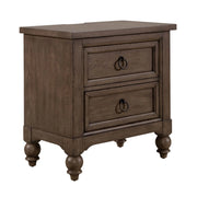 Americana Farmhouse King California Sleigh Bed, Dresser & Mirror, Night Stand image