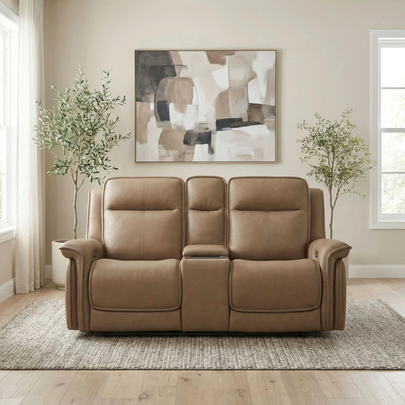 Cora Loveseat w/ Console P3 & ZG image