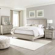 Ivy Hollow Queen Panel Bed, Dresser & Mirror, Night Stand image