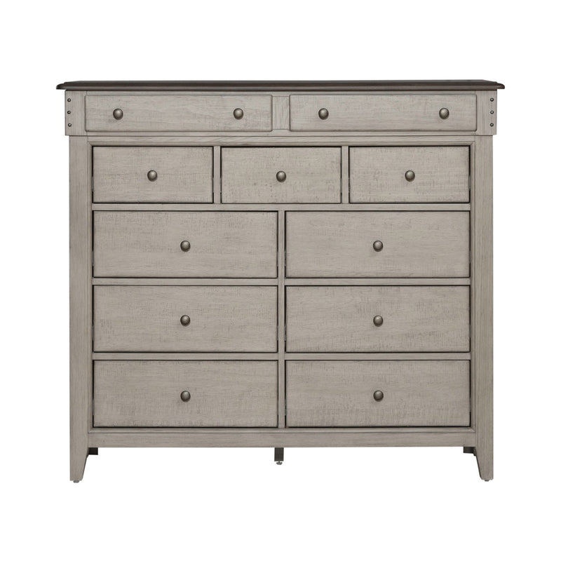 Ivy Hollow 11 Drawer Chesser in Weathered Linen image