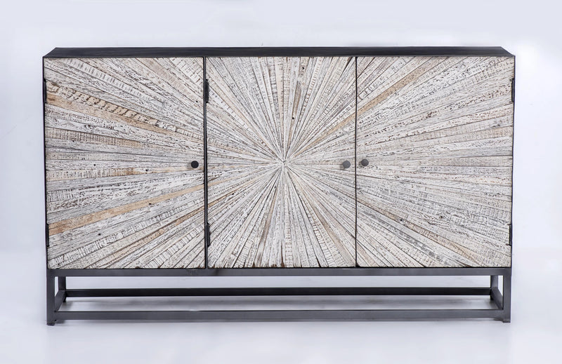 Astral Plains 3 Door Accent Cabinet