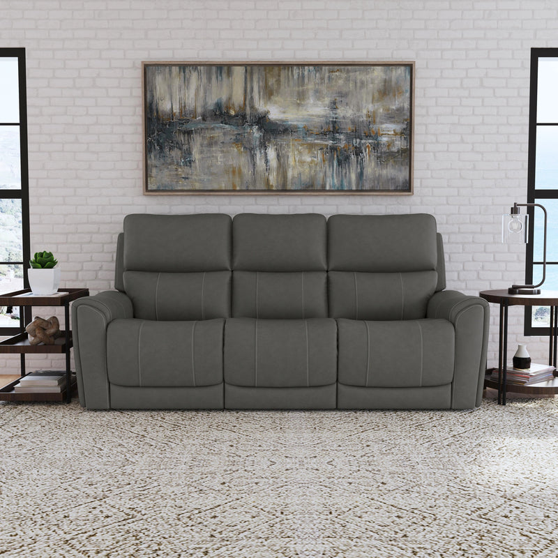 Carter Latitudes Power Reclining Sofa with Console & Power Headrests & Lumbar - 5000006531