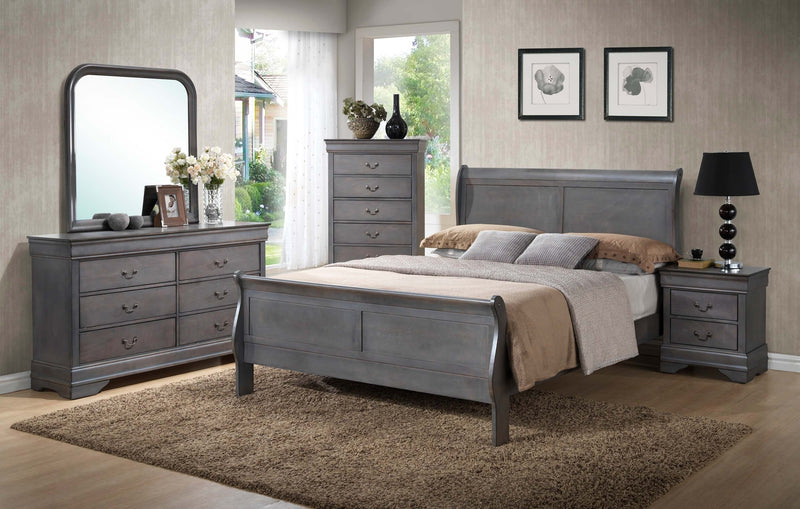 Lifestyles 'Waldorf Grey' Bedroom Set