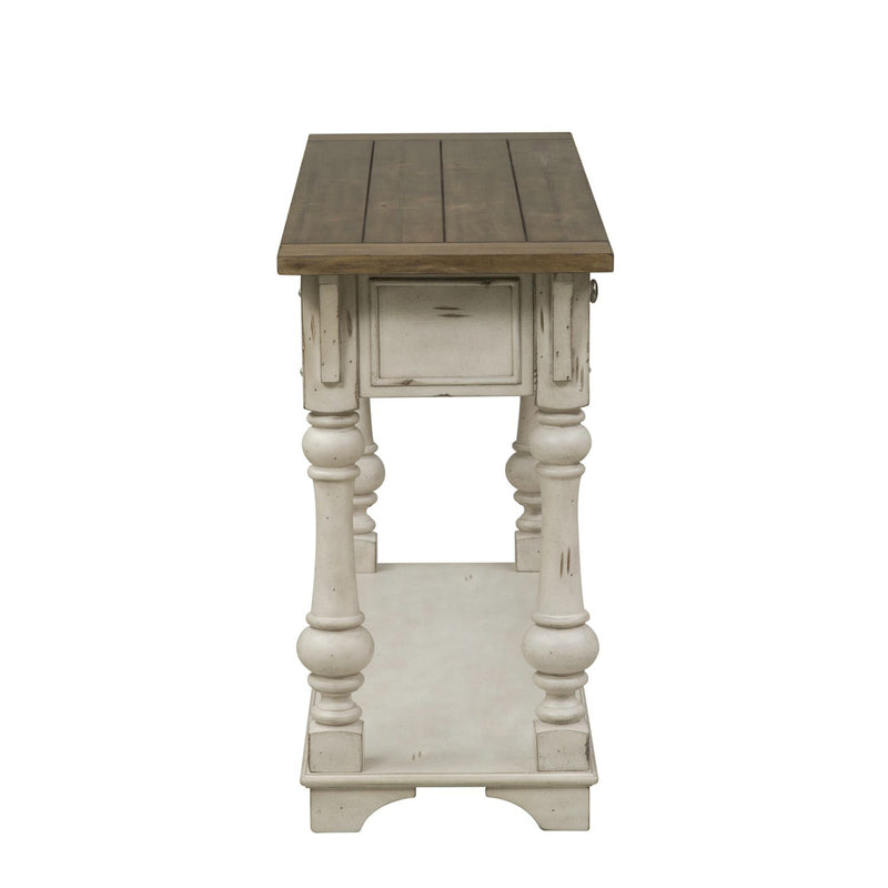 Morgan Creek Sofa Table in Antique White