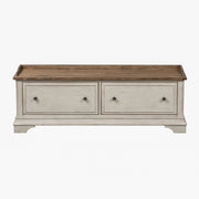 Morgan Creek Storage Hall Bench in Antique White image