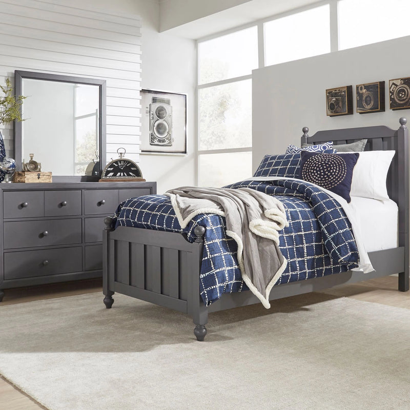 Cottage View Full Panel Bed, Dresser & Mirror image