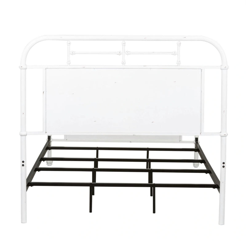 Vintage Series Metal Bed in Antique White image