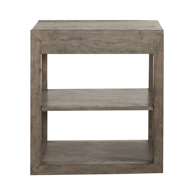 Bartlett Field Chairside Table in Dusty Taupe image