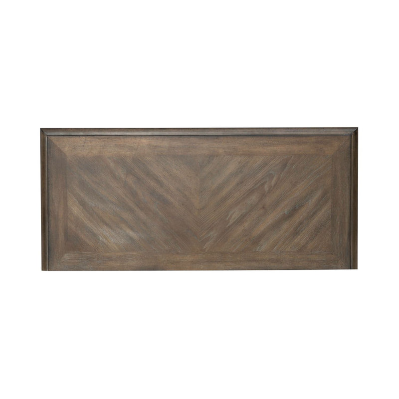 Carlisle Court 5 Drawer Chest in Chestnut with Dusty Wax