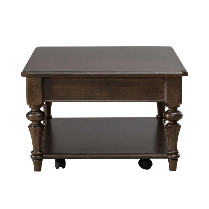 Arden Road Rectangular Cocktail Table in Satin Cherry image