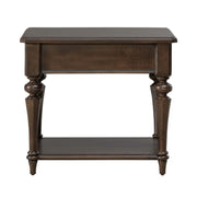 Arden Road Drawer End Table in Satin Cherry image
